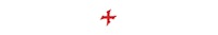 a red lightning bolt on a white background